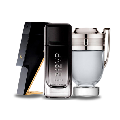Zestaw: BAD BOY, 212 VIP BLACK, PACO RABANNE INVICTUS